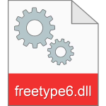 Illustration of freetype6.dll