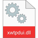 Illustration of xwtpdui.dll